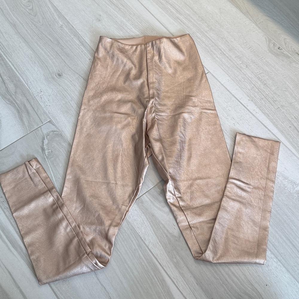 Commando Control Size Small Rose Gold Stretch Leg… - image 2
